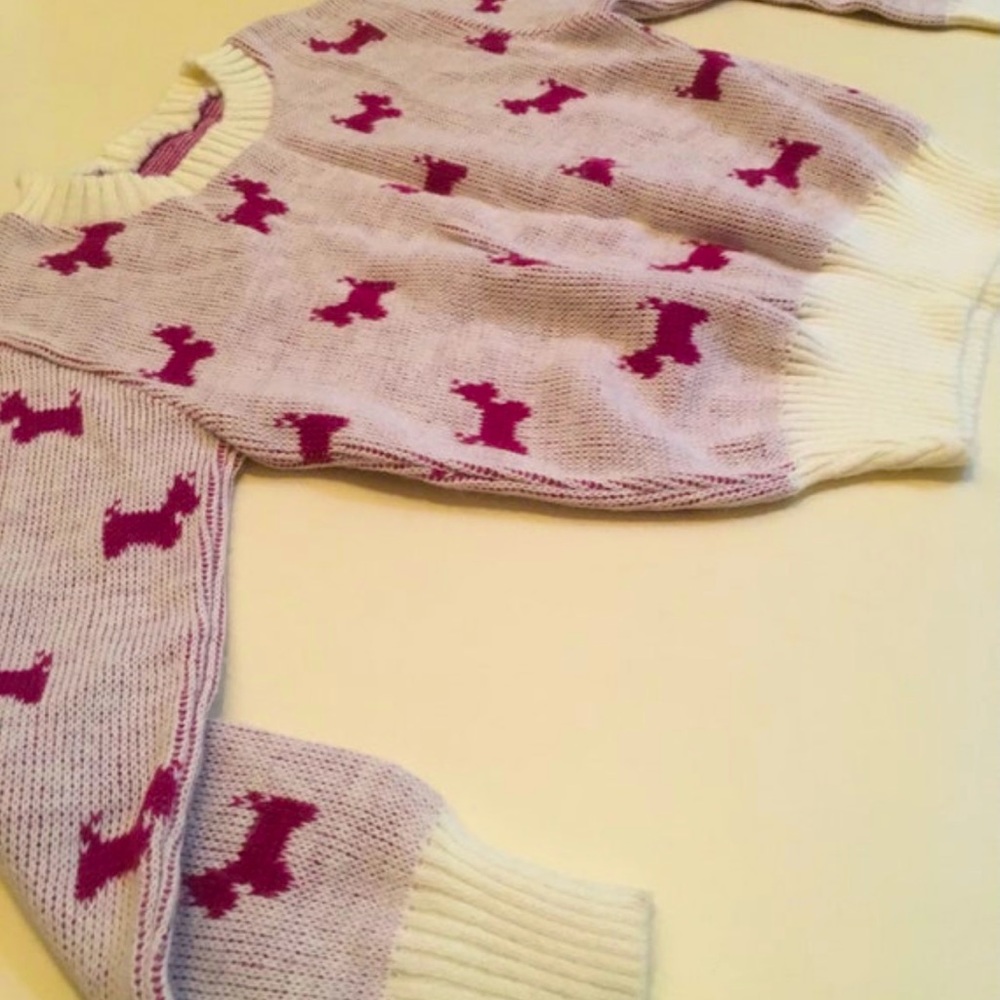 Vintage kids knit sweater